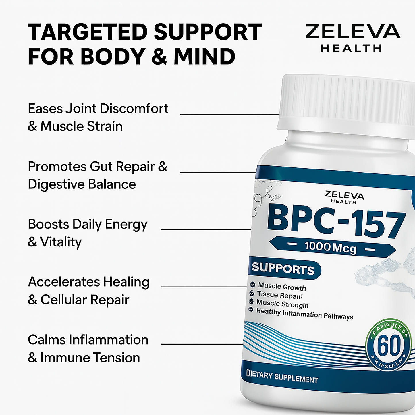 Zeleva Health Body Protection Compound (BPC-157)